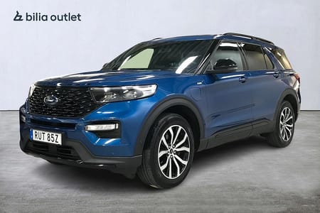 Ford Explorer Plug-In Hybrid PHEV SelectShift ST-Line 7-sits 457hk Panorama Navi 360