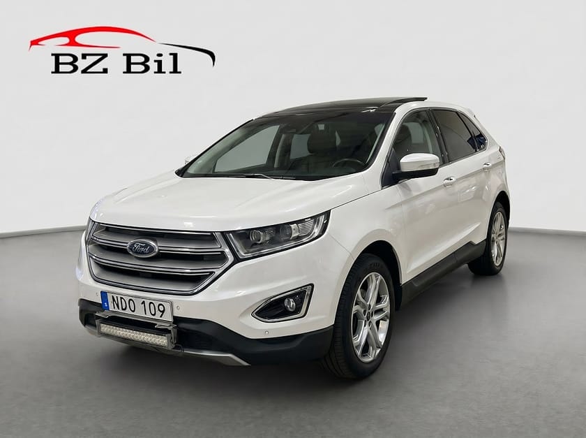 Bild 1 av Ford Edge 2.0 TDCi Bi-Turbo AWD Titanium Pano Drag Värmare
