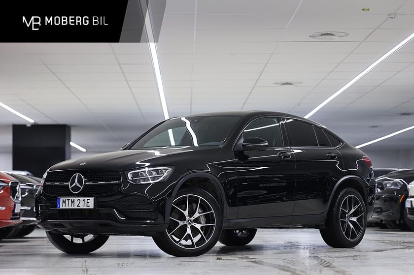 Bild 1 av Mercedes-Benz GLC 300 e Coupé 4MATIC 4M 320hk AMG Pano Navi Skinn