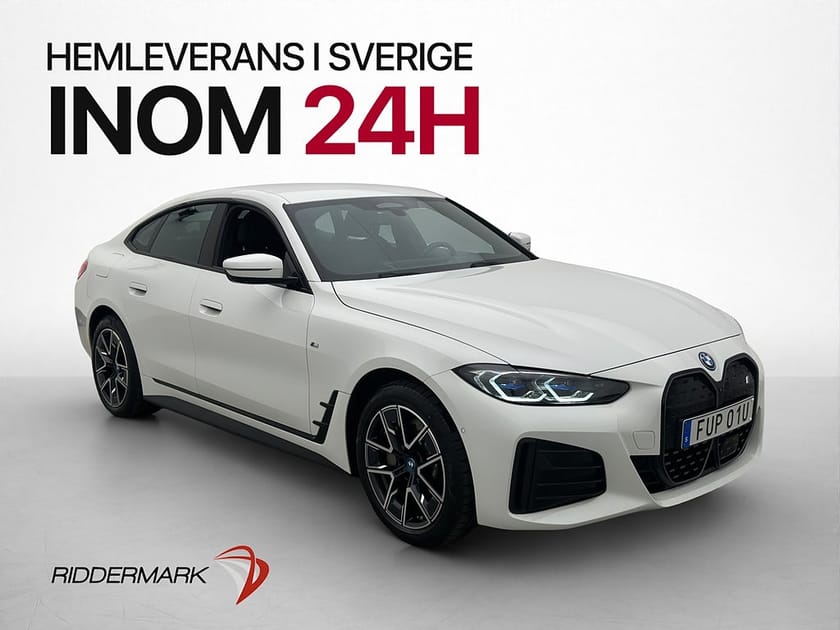 Bild 4 av BMW i4 eDrive40 Gran Coupé 340hk M Sport Laser H/K Drag 360°