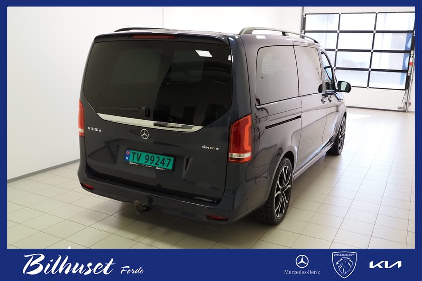 Bilde 3 av Mercedes-Benz V 300d 4MATIC 3.1t VI LEVERER OVER HEILE LANDET.