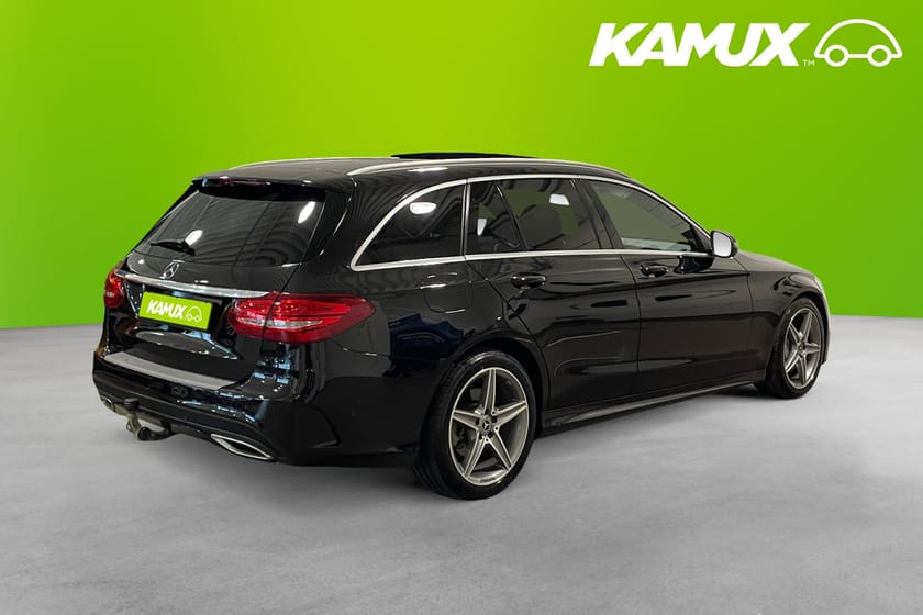 Bild 5 av Mercedes-Benz C 220 T d 4MATIC AMG Drag Pano Burmester Nav 170hk