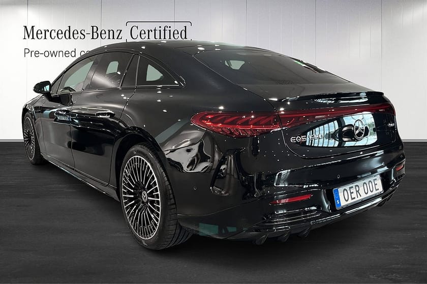 Bild 4 av Mercedes-Benz EQS 580 4MATIC AMG Line BURMESTER//PANO//SUPERCREEN//DRAG