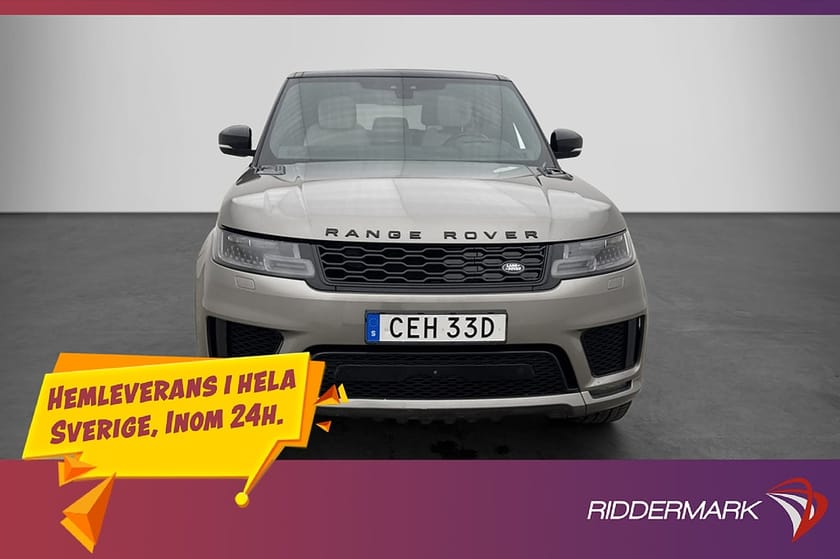 Bild 2 av Land Rover Range Rover Sport P400e AWD HSE Pano HuD 360 Drag