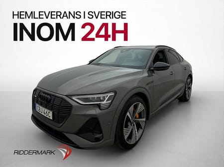 Audi e-tron Sportback 55 quattro S-Line Pano Dragkrok 360°