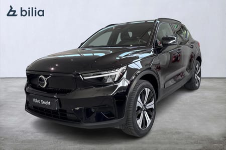 Volvo XC40 Recharge Twin Core/Dragkrok/rattvärme/Tonade rutor/