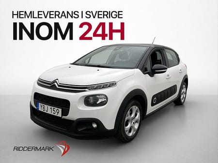 Citroën C3 1.2 PureTech Feel Sensorer CarPlay Kamrem-Bytt