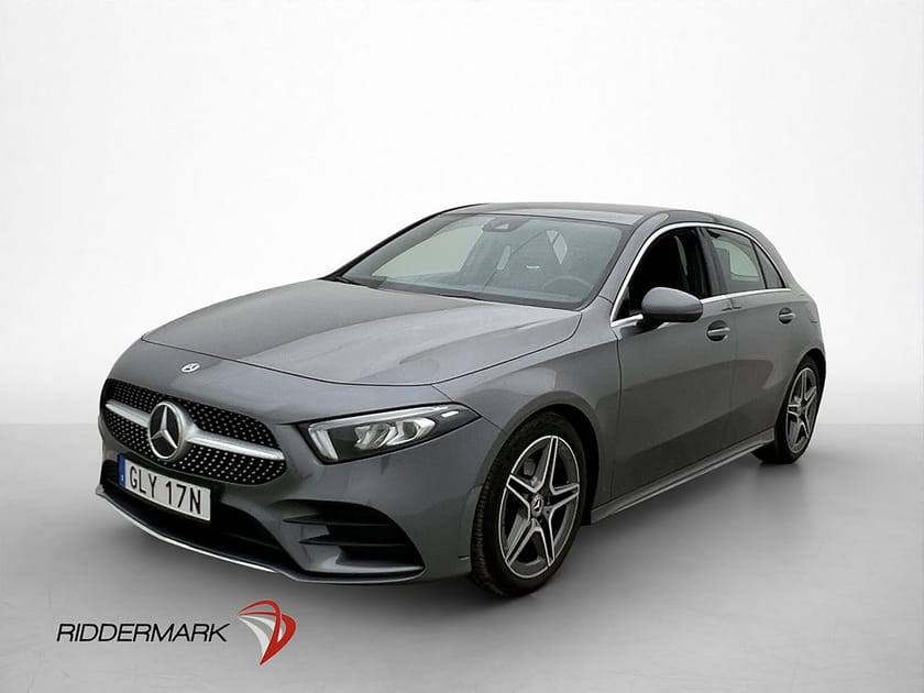 Bild 3 av Mercedes-Benz A 180 136k AMG Backkamera Skinn/Alcantara