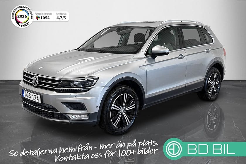 Bild 1 av Volkswagen Tiguan 2.0 TDI 4MOTION 190HK GT PANORAMA COCKPIT HELSKINN