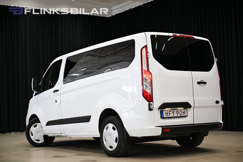 Bild 4 av Ford Transit Custom 320 Kombi 130HK Automat|9-Sits|Värmare|Backkamera|NyKamrem