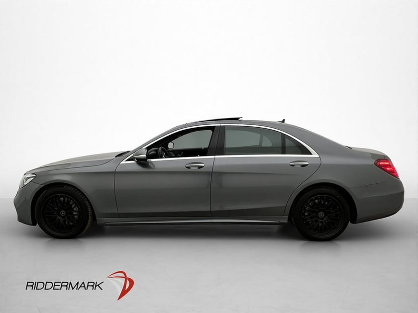 Bild 4 av Mercedes-Benz S 400 d 4MATIC L 4M 340hk AMG Pano D-Värm Burm 360°