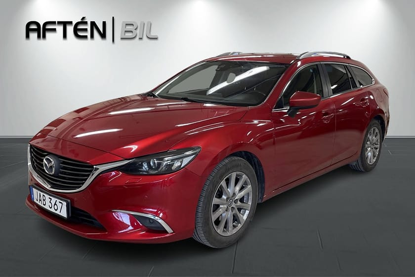Bild 1 av Mazda 6 Wagon 2,2D SkyActive Vision | Nybesiktigad | Svensksåld