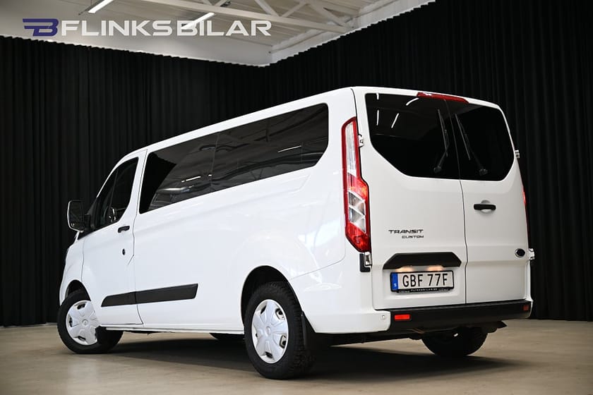 Bild 4 av Ford Transit Custom 320 Kombi 170HK L2|Kombi|Automat|8-Sits|NyKamrem|Leasbar