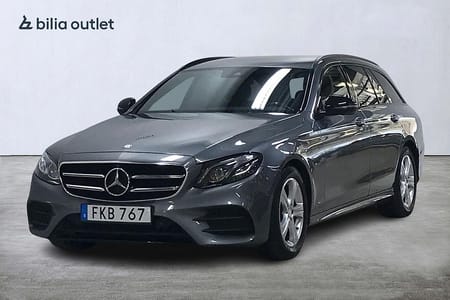Mercedes-Benz E 220 T d AMG 194hk Navi Burmester Drag Nightpkt 360°