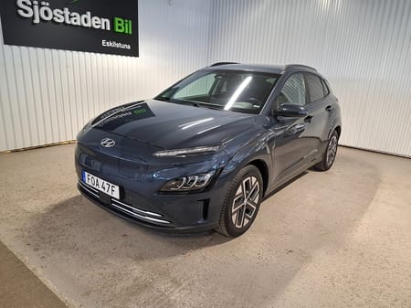Hyundai Kona Electric 64 kWh 204 hk Adv Kamera Navi Skinn HUD Adaptiv Farth