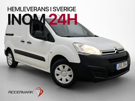 Citroën Berlingo Van Increased Payload 1.6HDi Ny-Kamrem 3-Sits Farthållare CarPlay
