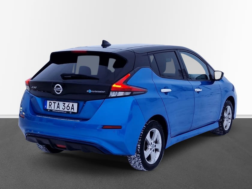 Bild 4 av Nissan Leaf e+ 62kWh Tekna Blå/Svart
