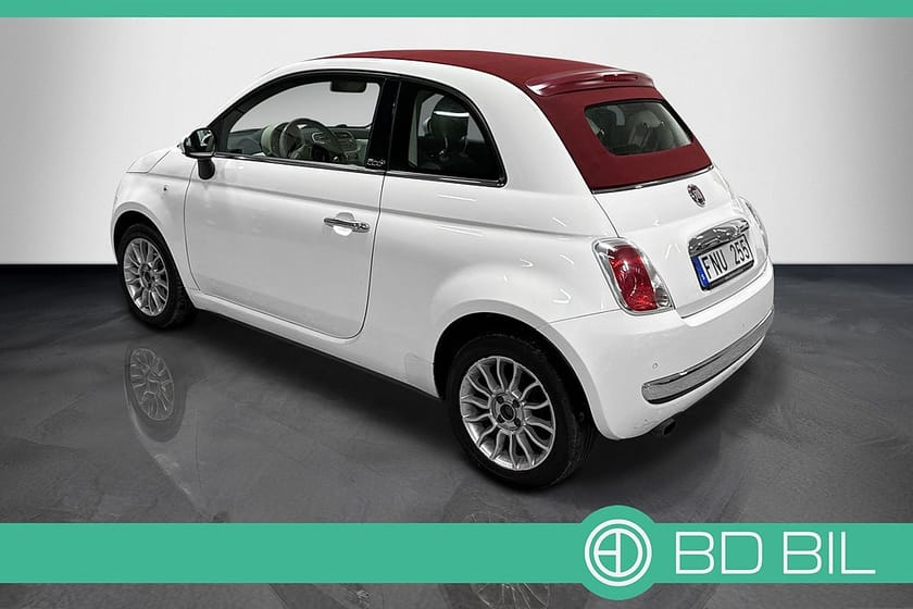 Bild 2 av Fiat 500C Fiat 1.2 LOUNGE TAKLUCKA NYSERVAD