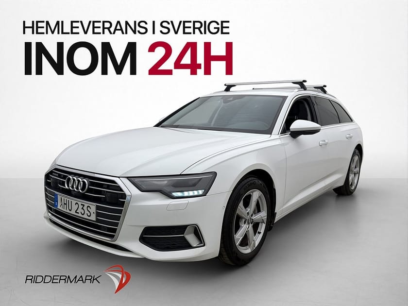 Bild 1 av Audi A6 Avant 40 TDI quattro 204hk Q Proline Värm 360° Navi Rattvärme Drag
