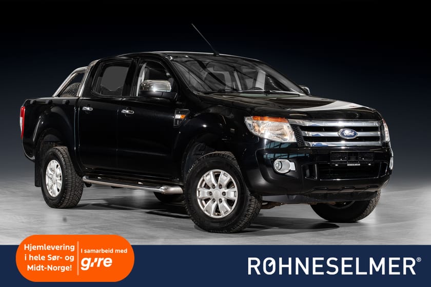 Bilde 1 av Ford Ranger Dobbelcab XLT 2.2 150HK AWD|Krok|Webasto|Aut|Kjøremodus|AUX|BT