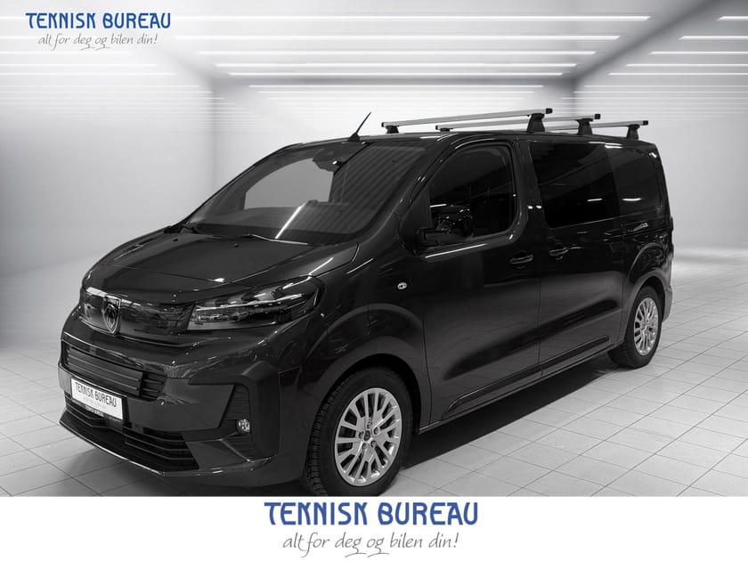 Bilde 1 av Peugeot e-Expert Mester L2 | Godt utstyrt | 3 seter | Lastestativ