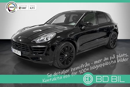 Porsche Macan S Diesel 258HK BOSE BACKKAMERA VÄRMARE 18-VÄGSSTOLAR SV-SÅLD