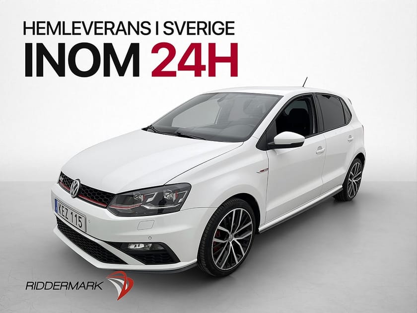 Bild 1 av Volkswagen Polo  GTI 1.8 TSI P-Sensorer Välservad 192hk