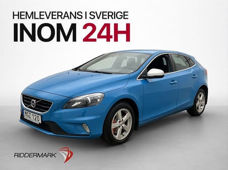Volvo V40 T2 122hk R-Design Värmare Halvskinn Bluetooth