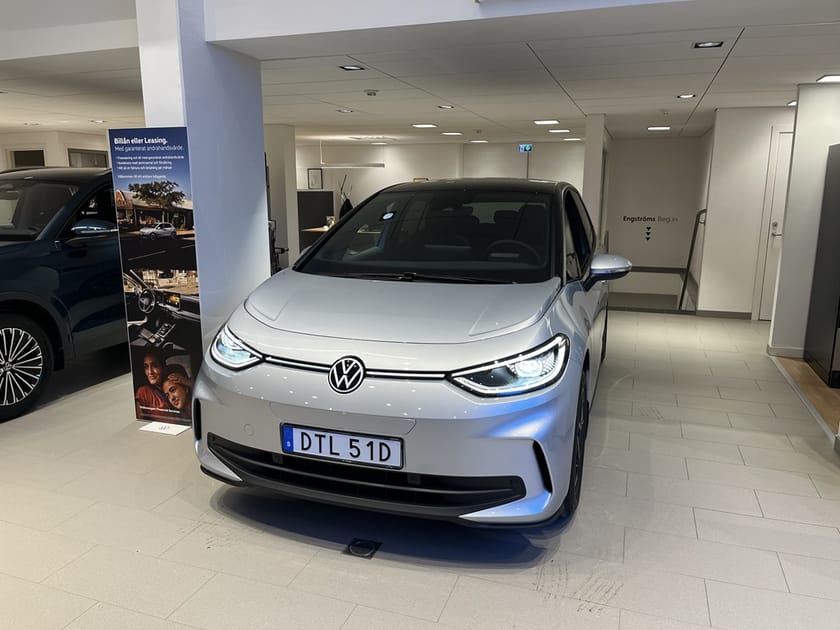 Bild 2 av Volkswagen ID.3 Pro Performance 150 KW/204 HK 59 KWH BATTERI, 1 VXL