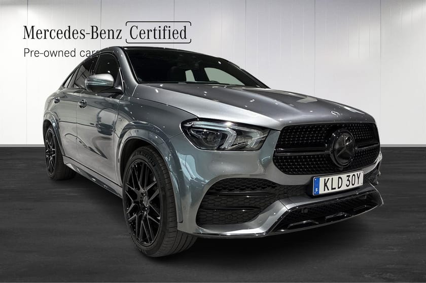 Bild 2 av Mercedes-Benz GLE 350 de 4MATIC Coupé COUPE AMG line Glastak Drag