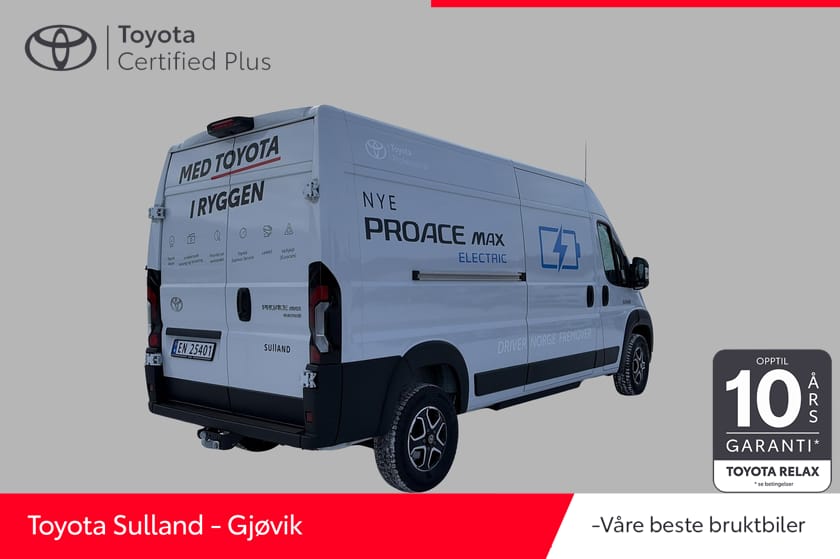 Bilde 5 av Toyota ProAce Max Van 42 Heavy Electric Comfort Plus L3H2 110kWh