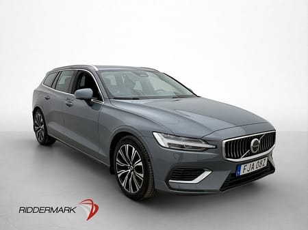 Volvo V60 Recharge T6 AWD 350hk MOMS 360° Värm Drag CarPlay