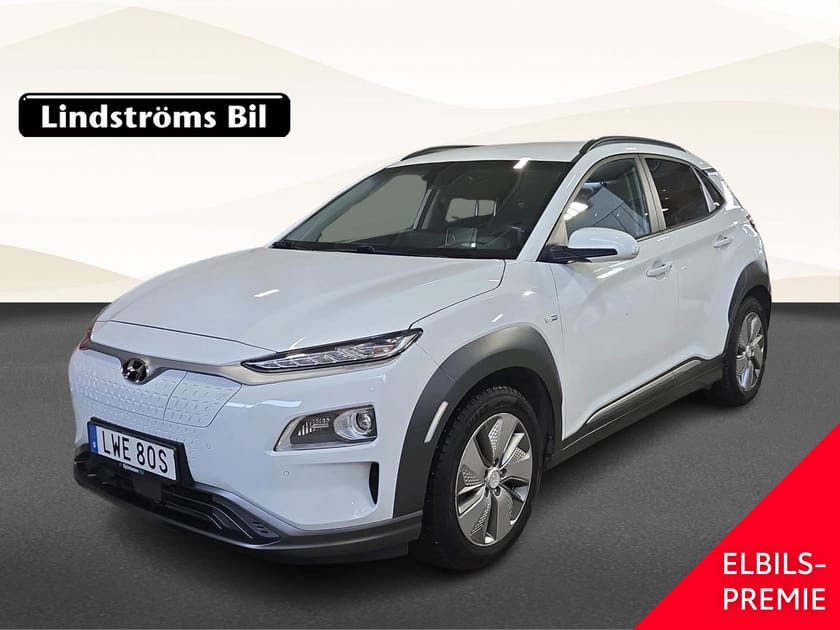 Bild 1 av Hyundai Kona Electric 64 kWh Premium Vinterhjul