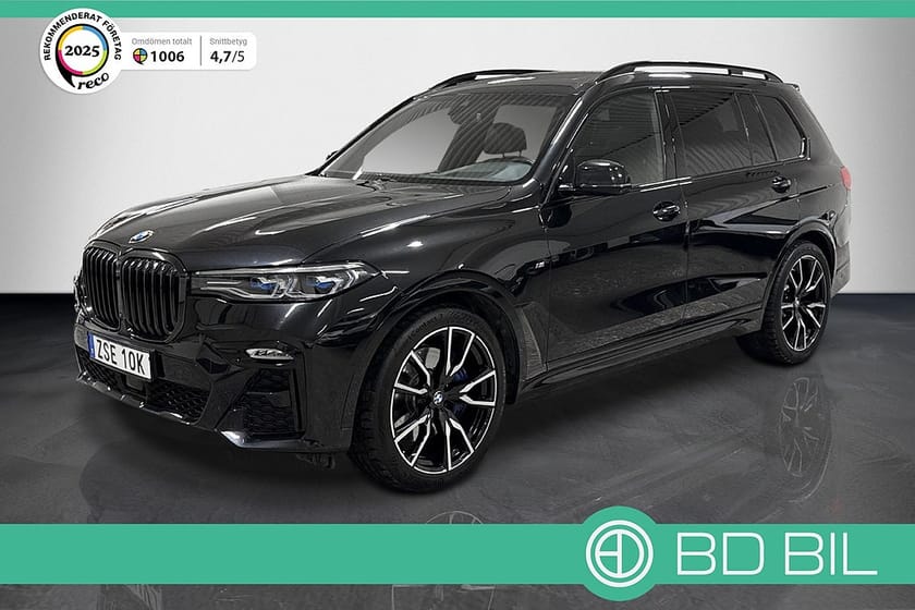 Bild 1 av BMW X7 xDrive40i xDRIVE 40i M-SPORT HUD DRAG VÄRMARE PANO SKY LOUNGE