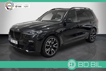 BMW X7 xDrive40i xDRIVE 40i M-SPORT HUD DRAG VÄRMARE PANO SKY LOUNGE