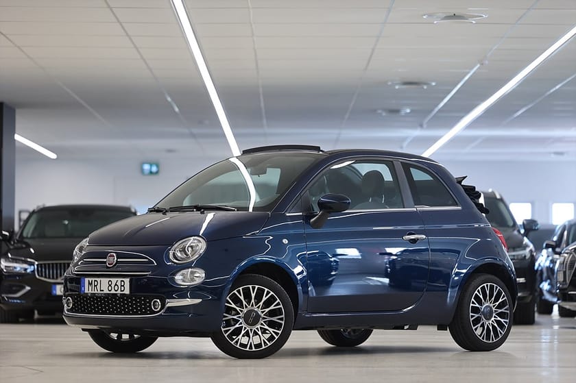 Bild 3 av Fiat 500C Hybrid Manuell 70hk Navi PDC Årsskatt 3213 kr