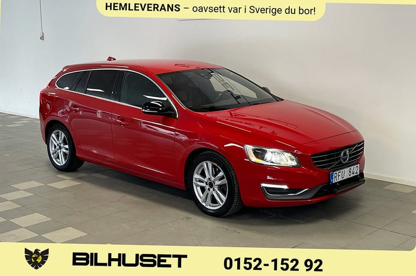 Bild 1 av Volvo V60 D5 AUT SUMMUM VÄRMARE LÄDER KEYLESS