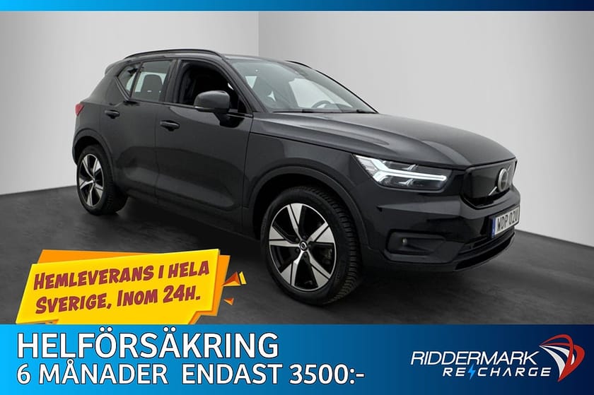 Bild 1 av Volvo XC40 P8 AWD Recharge 408hk Core VOC Pano H/K Kamera Drag MOMS