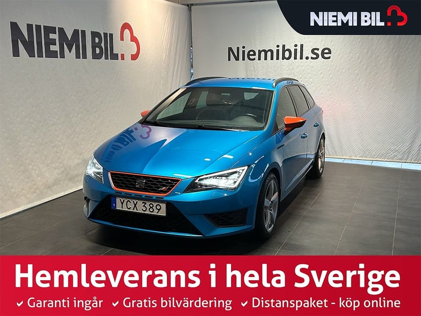 Bild 1 av SEAT León Cupra ST ST 2.0 TSI 290hk Aut MoK/SoV/Alcantara