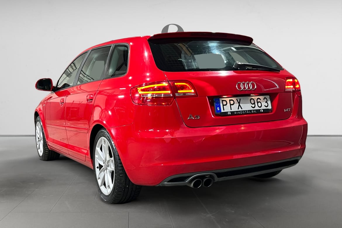 Audi A3 Sportback 1.4 TFSI Manuell, 125hk, 2010