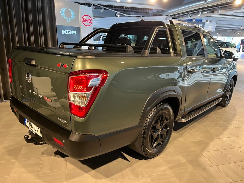 Bild 5 av SsangYong Musso KGM Grand  Blackline+ CNG/lågskatt