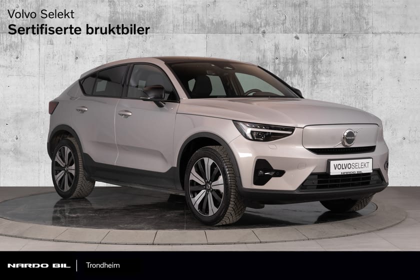 Bilde 1 av Volvo C40 Recharge Twin motor 408 hk Plus. Piksel LED/Krok/Varmepumpe/Soltak/VOC