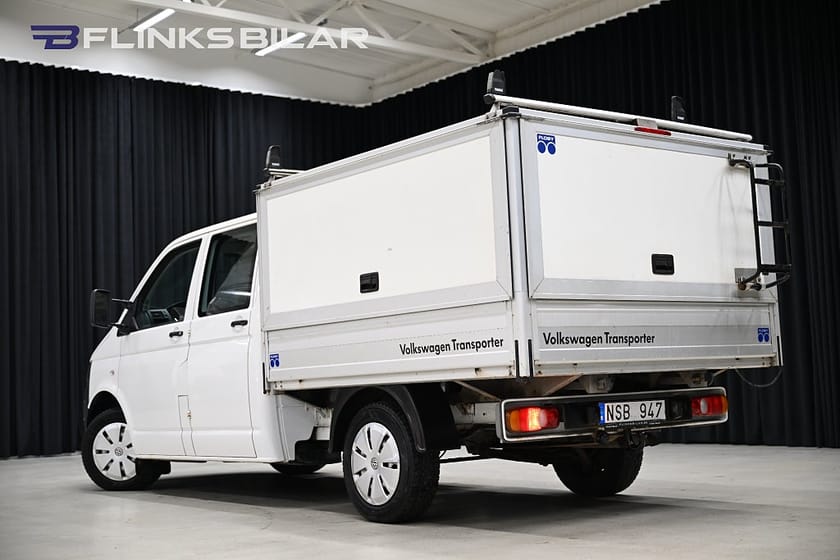 Bild 4 av Volkswagen Transporter Chassi Dubbelhytt 2.0 TDI 140HK Dubbelhytt|Kåpa|Drag|Värmare|M/K-Värmare