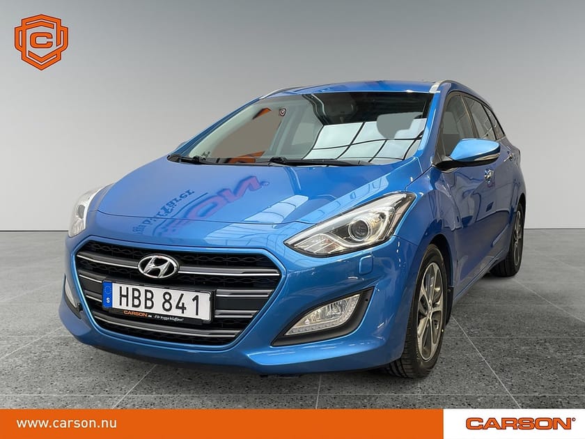 Bild 1 av Hyundai i30 Kombi 1.6 Comfort Backkamera Värmare Navigation