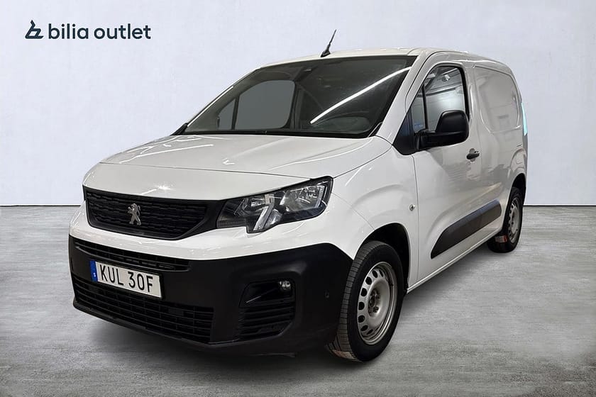 Bild 1 av Peugeot Partner Utökad Last 1.5 BlueHDi 130 EAT / Värmare / Drag