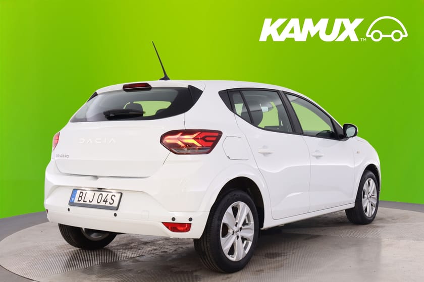 Bild 4 av Dacia Sandero Expression 1.0 TCe CVT 91hk B-Kam PDC BT Moms