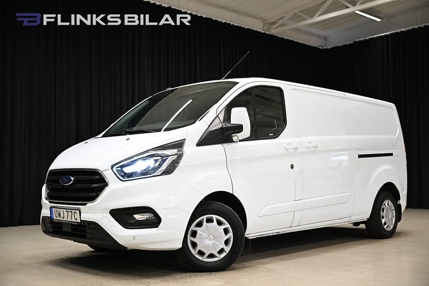 Bild 1 av Ford Transit Custom 300 170HK L2|Nedlackad|Dubbeldörr|NyKamrem|Leasbar