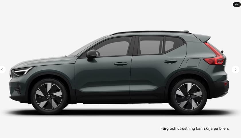 Bild 2 av Volvo EX40 Single Motor Extended Range ExtendedRange Plus SE