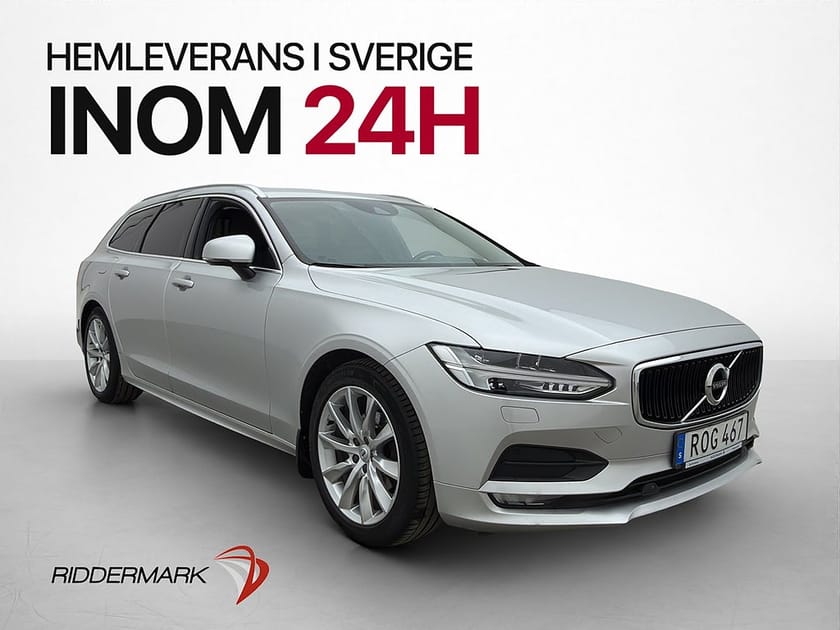 Bild 1 av Volvo V90 D3 Momentum HUD Kamera Värmare Navi BLIS Drag