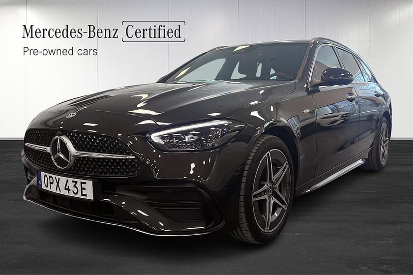 Bild 1 av Mercedes-Benz C 300 T e AMG Drag Dödvinkelassistent Rattvärme Keyless